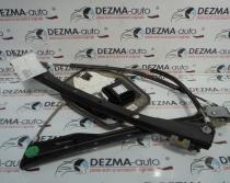 Macara cu motoras dreapta fata, 5M0837462, 5M2837402F, Vw Golf 6 Plus