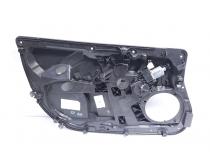 Macara cu motoras stanga fata, 8A61-A045H17-AG, 8A61-14A389A, Ford Fiesta 6 (id:273871)