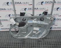 Macara cu motoras dreapta fata, 6Q4837756, 6Q1959801G, Vw Polo sedan
