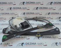 Macara cu motoras dreapta fata, 1K5837462B, Vw Jetta 3 (1K2)