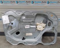 Macara cu motoras stanga fata 4M5T-14A389, Ford Focus 2 combi, 2007-2011