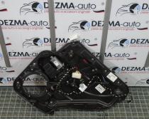 Macara cu motoras dreapta spate 5K4839730J, 5K0959704D, Vw Golf 6 (5K1) (id:299873)