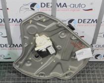 Macara cu motoras dreapta spate 1Z0839656C, Skoda Octavia 2 Combi (1Z5)