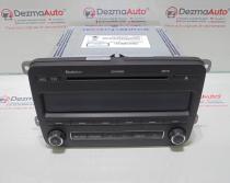 Radio cd cu mp 3, 5J0035161C, Skoda Fabia 2 Combi (5J)