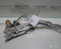 Macara cu motoras dreapta fata GM90521876, Opel Astra G sedan