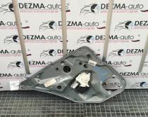 Macara cu motoras stanga spate, 6L4839751M, 6Q0959811A, Seat Ibiza 4 (6L1) (id:317453)