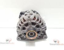 Alternator 70A, cod 9649611780, Peugeot 1007, 1.6B (pr:110747)