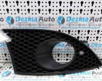 Grila dreapta bara fata 5P0853666C, Seat Toledo 3, 2004-2011 (id.158313)