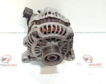 Alternator 80A, cod 9638544280, Peugeot 308, 1.6 benz, NFU (id:334800)
