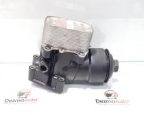 Carcasa filtru ulei cu racitor, Vw Passat (362) 2.0 tdi, cod 03L115389C (id:370613)