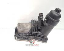 Carcasa filtru ulei cu racitor, Bmw 5 (E60), 2.0 diesel, N47D20C, 170377932