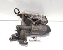 Carcasa filtru ulei cu racitor ulei, Renault Megane 2, 2.0 dci, M9RA700, 8200781898