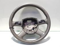 Volan piele cu comenzi, Audi A4 Avant (8K5, B8) [Fabr 2008-2015] 8K0419091B