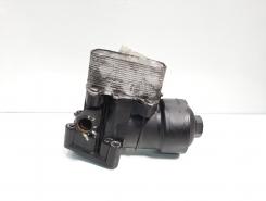 Racitor ulei cu carcasa filtru ulei, cod 03L115389C, 03L117021C, VW Beetle (5C1) 1.6 TDI, CAYC (idi:473698)