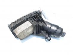 Carcasa filtru ulei cu racitor ulei, cod 70377932, 70377654, Bmw 4 (F32), 2.0 diesel, N47D20C (idi:474601)