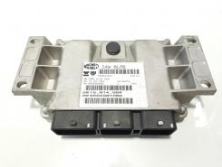 Calculator motor, cod 9663805380, 9664981980, Citroen C4 (I) sedan, 2.0 benz, RFJ (idi:483228)