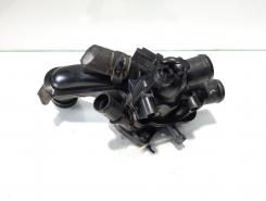 Corp termostat, cod 9810916880, Citroen C4 (I), 1.6 benz, 5FW (idi:484759)