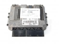 Calculator motor, cod GM55556829, 0281011943, Opel Astra H Van, 1.7 CDTI, Z17DTL (idi:491836)