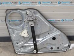 Macara cu motoras dreapta spate, 3U5839752CM, 3U0959812, Skoda Superb (3U4) 2002-2008 (id:185367)