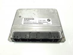 Calculator motor Siemens, cod 7511570, 5WK90012, Bmw 3 Cabriolet (E46) 2.2 B, M54B22 (idi:483127)