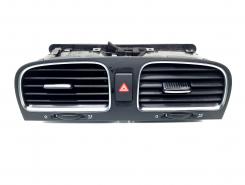 Grila aer bord centrala, cod 5K0819728N, VW Golf 6 (5K1) (id:517588)