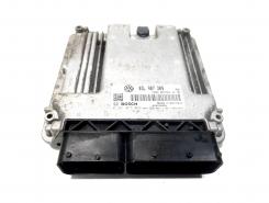 Calculator motor, cod 03L907309, 0281015029, Audi A3 Cabriolet (8P7), 2.0 TDI, CBA (idi:517335)