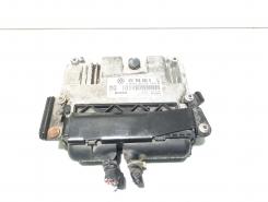 Calculator motor, cod 03C906022B, 0261201787, VW Tiguan (5N), 1.4 TSI, CAX (idi:530059)
