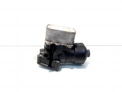 Carcasa filtru ulei cu racitor ulei, cod 03L115389C, 03L117021C, Skoda Superb II Combi (3T5), 1.6 TDI, CAY (idi:530648)