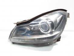 Far stanga cu lupa si bixenon, cod A2048207939, Mercedes Clasa C (W204) facelift (idi:540300)