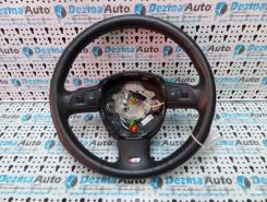 Volan piele cu comenzi, cod 4F0419091CA, Audi A6 Avant (4F5, C6) 2005-2011 (id:191532)