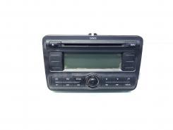 Radio CD, cod 5J0035161A, Skoda Roomster (5J) (idi:547002)