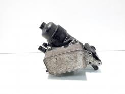 Carcasa filtru ulei cu racitor ulei, cod 152085948R, Renault Megane 3 CC, 1.6 DCI, R9M402 (idi:562421)