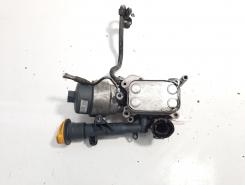 Carcasa filtru ulei cu racitor ulei, cod GM55210824, Opel Astra H Combi, 1.3 CDTI, Z13DTH (idi:570220)