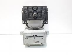 Radio CD cu butoane comenzi, cod GM22805138, Opel Astra J Sedan (idi:582212)