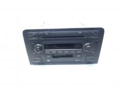 Radio CD, cod 8P0035195, Audi A3 Sportback (8PA) (idi:585161)