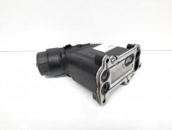 Carcasa filtru ulei cu racitor ulei, cod 7807799, Bmw 3 (F30), 2.0 diesel, N47D20C (id:603235)