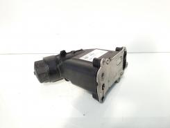 Carcasa filtru ulei cu racitor ulei, cod 7807799, Bmw 3 (F30), 2.0 diesel, N47D20B (id:605370)