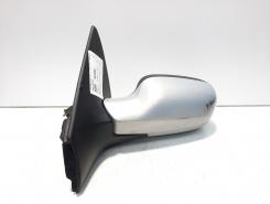 Oglinda electrica stanga cu rabatare electrica, Renault Megane 2 Sedan, vol pe st (idi:597832)