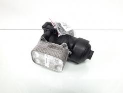 Carcasa filtru ulei cu racitor ulei, cod 03L115389C, 03L117021C, Vw Passat (362) 2.0 TDI, CFF (id:607483)