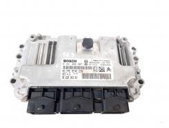 Calculator motor ECU, cod 9652552380, 0261208907, Peugeot 308, 1.6 benz, NFU (idi:550048)