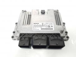 Calculator motor ECU, cod 9666235880, 0261201863, Peugeot Partner (II), 1.6 HDI, 9HX (idi:483402)