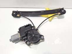 Macara cu motoras dreapta spate, cod 6RS839462A, 6R0959812F, VW Polo (6R) (id:650903)