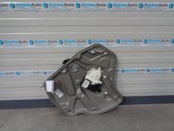 Macara cu motoras stanga spate, 1Z0839655B, 1K0959703E, Skoda Octavia (1Z3) (id:196748)