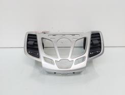 Grila aer bord centrala, cod 8A61-18A802-BGW, Ford Fiesta 6 (id:657558)
