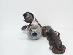 Turbosuflanta, cod 9677063780, Ford Mondeo 4 Sedan, 2.0 TDCI, UFBB (idi:662544)