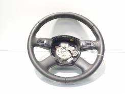 Volan piele cu comenzi, cod 8K0419091B, Audi A4 Avant (8K5, B8) (id:666196)