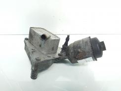 Carcasa filtru ulei cu racitor ulei, cod GM55199627, Opel Astra H Van, 1.9 CDTI, Z19DT (idi:664571)