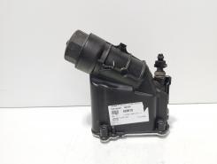 Carcasa filtru ulei cu racitor ulei, cod 7807799, Bmw 5 (E60), 2.0 diesel, N47D20A (idi:669910)