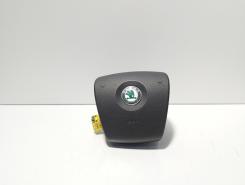 Airbag volan, cod 5J0880201D, Skoda Fabia 2 (5J, 542) (id:674091)