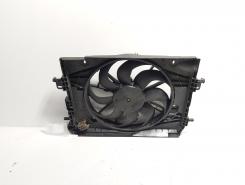 Electroventilator cu releu, cod 214818009R, Dacia Sandero 2, 1.5 DCI, K9K612 (id:676121)